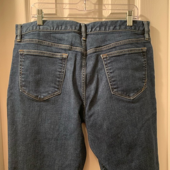 Banana Republic Rapid Movement Denim Women’s Straight Leg Slim Fit Jeans 36/32 - Picture 9 of 12